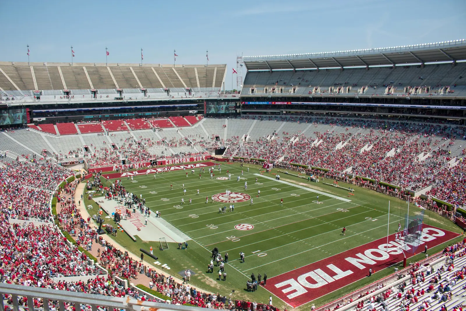 Bryant-Denny Stadium in Tuscaloosa