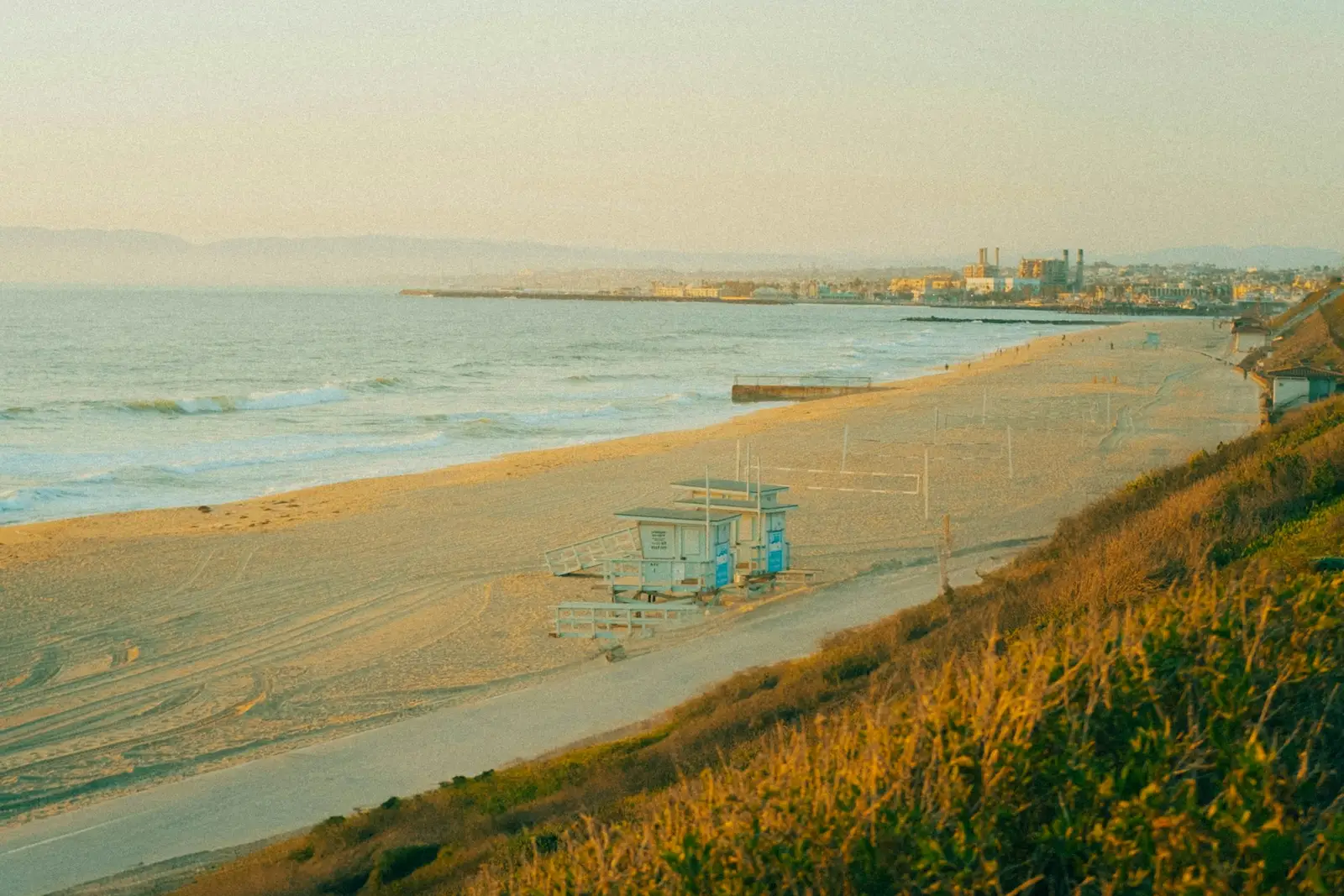 Torrance Beach below the bluffs