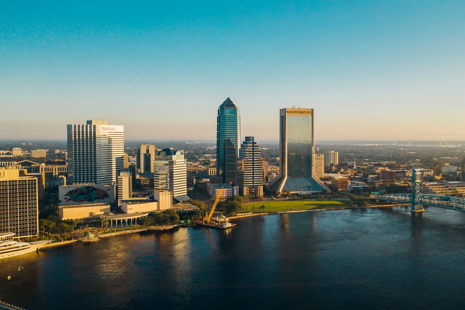 Jacksonville skyline on the St. Johns River
