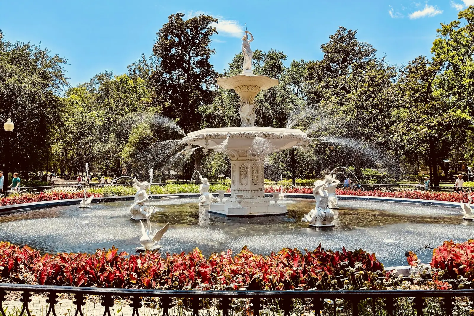 Forsyth Park fountain in Savannah