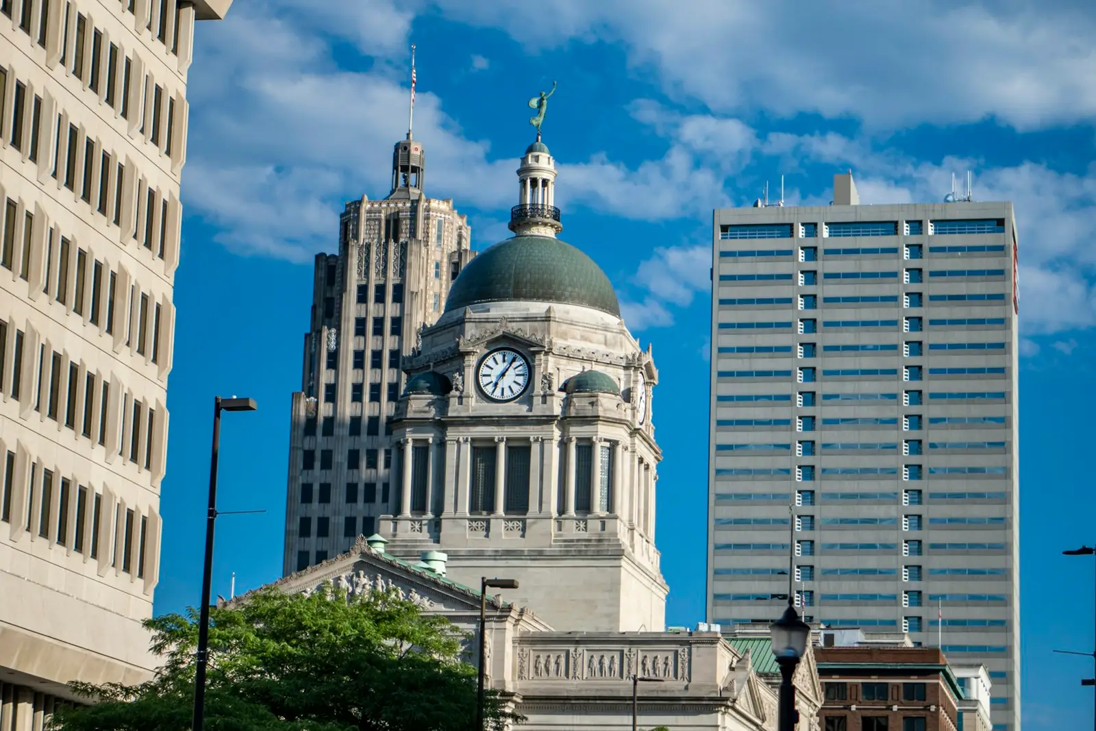 Allen County Courthouse dome in downtown Fort Wayne